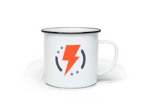 White Enamel Mug